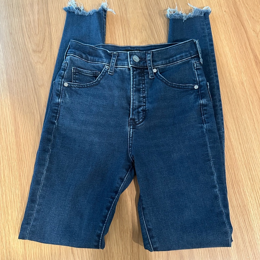 Express Blue Jeans///Skinny High Rise